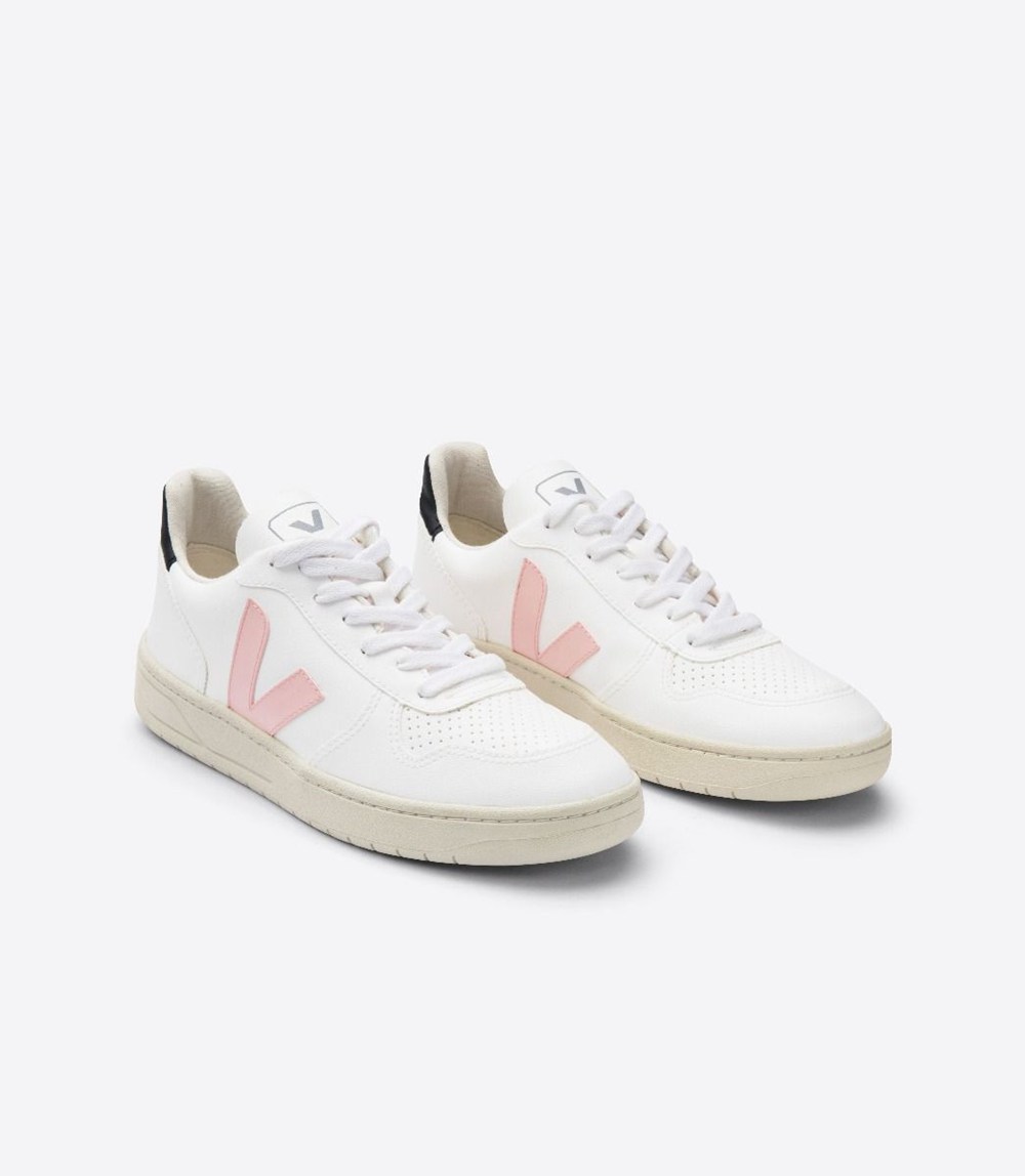 Veja Sneakers Womens - V-10 Cwl - White - 5803MJZIF